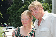 Gottfried John mit seiner Frau Barbara (Foto: MartiN Schmitz)